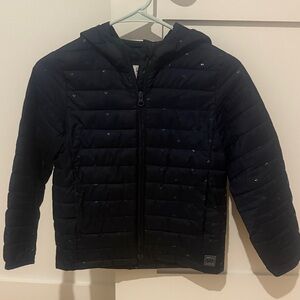 Gap Navy Blue light weight puffer jacket